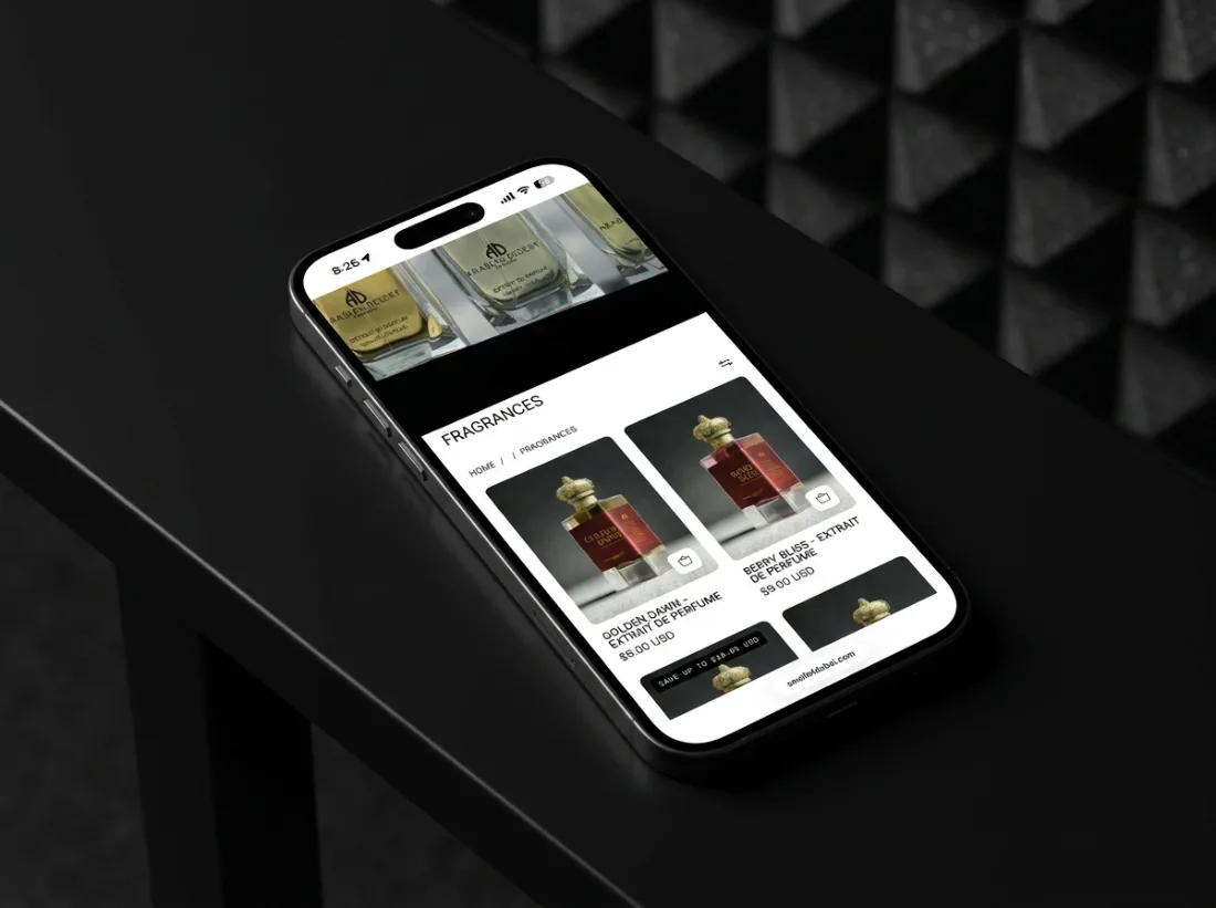 Smell of Dubai online store